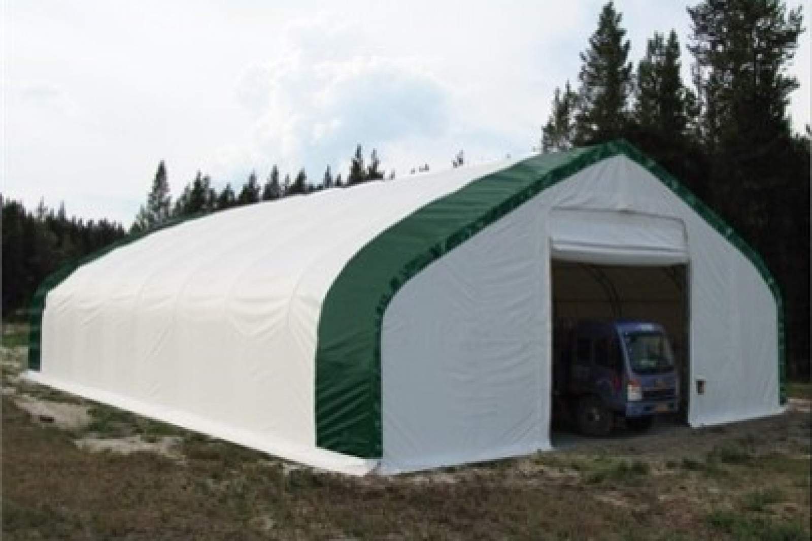 338017P 33ft x 80ft Double Trussed Storage Tent Thumbnail