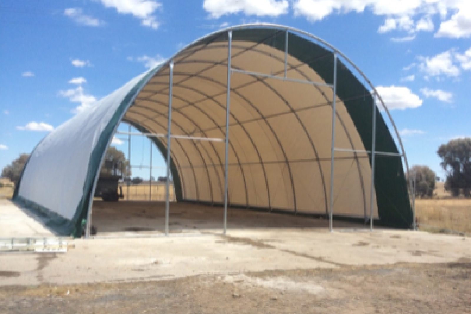 4010020P/R 40ft x 100ft Single Trussed Storage Tent Thumbnail