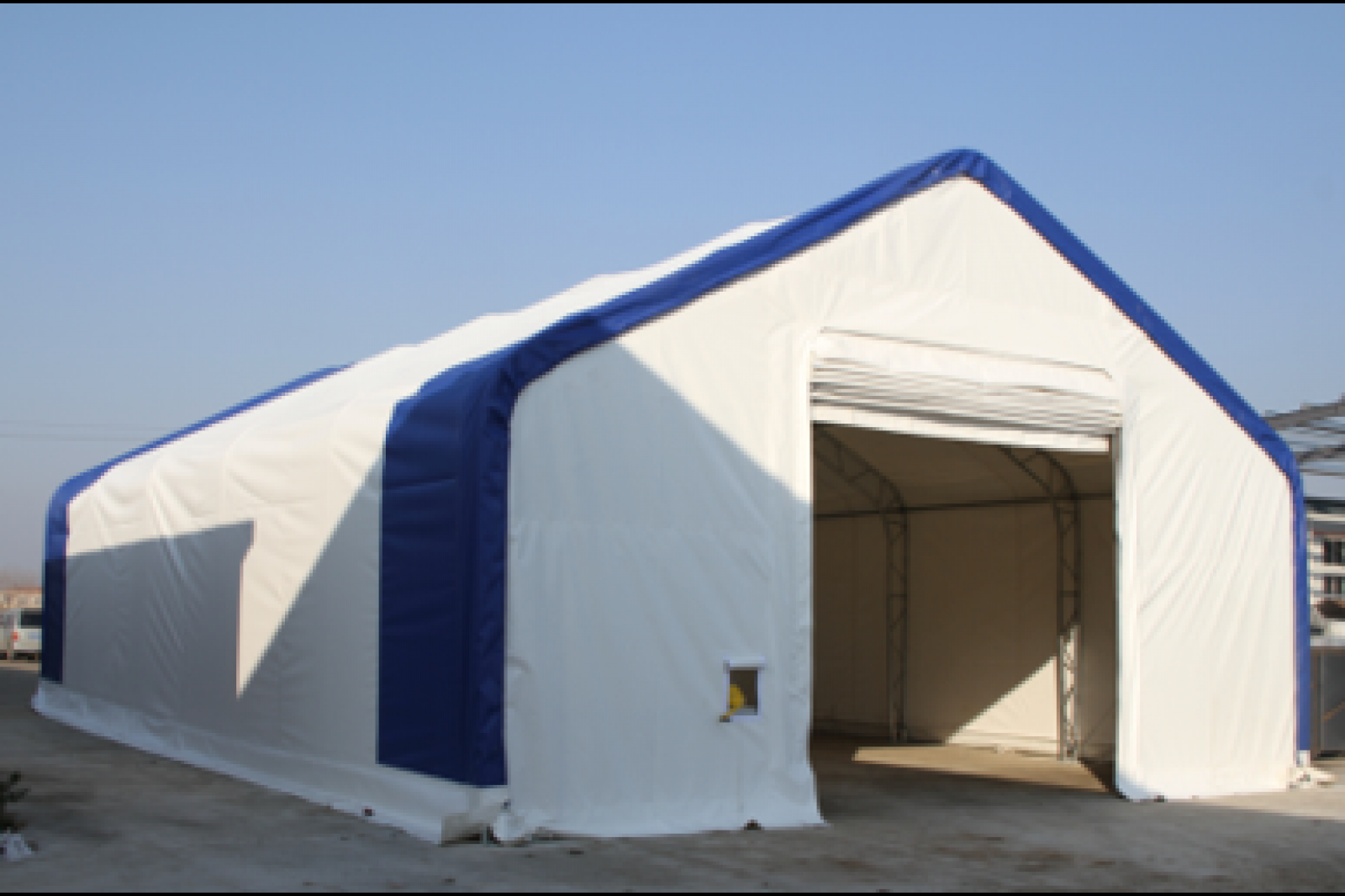 4015021P 40ft x 150ft Double Trussed Storage Tent Thumbnail